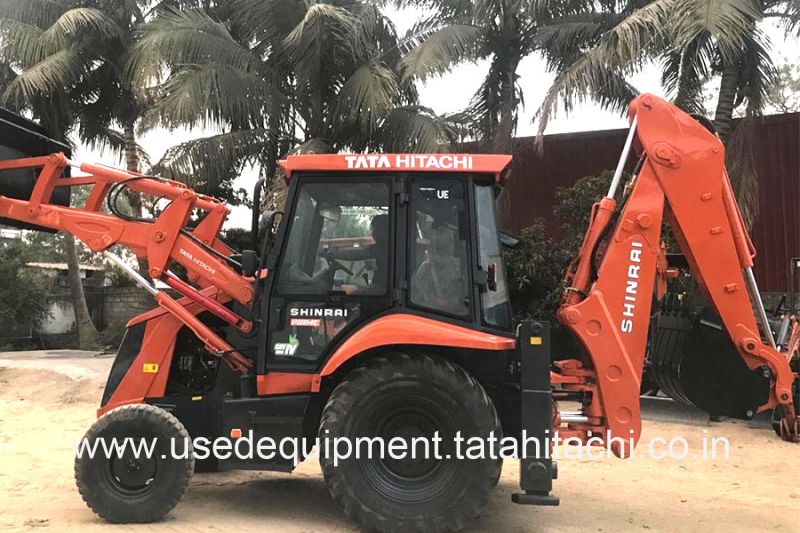 Tata Hitachi SHINRAI BX80 Backhoe Loader